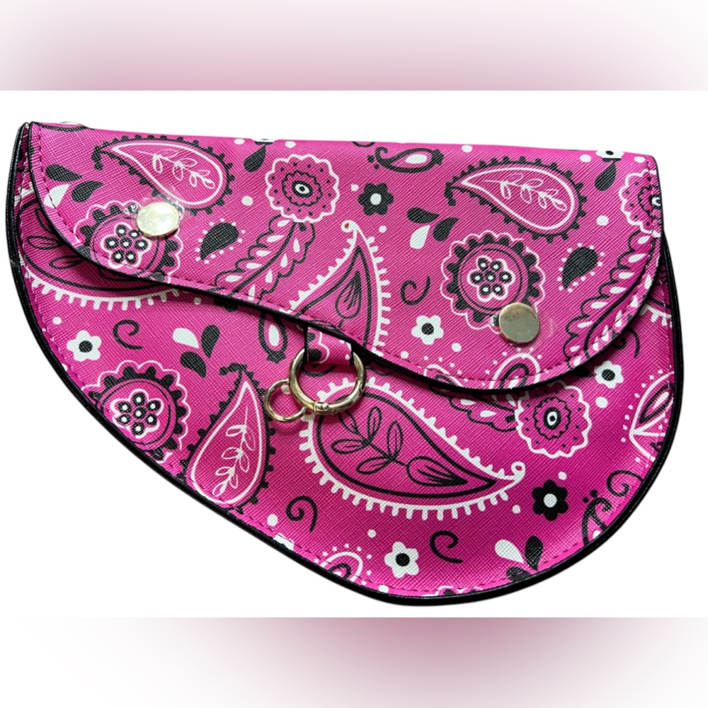 Pink Paisley Women's Bag - Picture 14 of 16